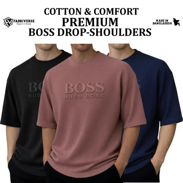 Premium Boss Drop (Black-Brick-Petrol Blue)