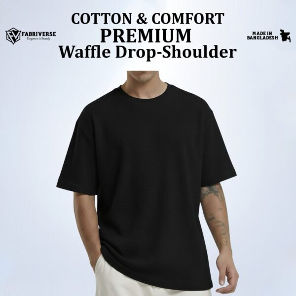 Premium Waffle Drop (Black)
