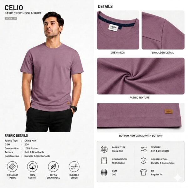 Premium Mock Neck (Brick)
