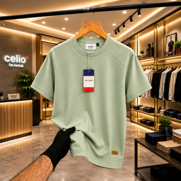 Premium Mock Neck (Lemon)