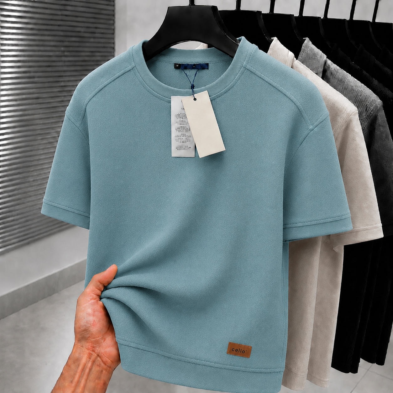 Premium Mock Neck (Mint)