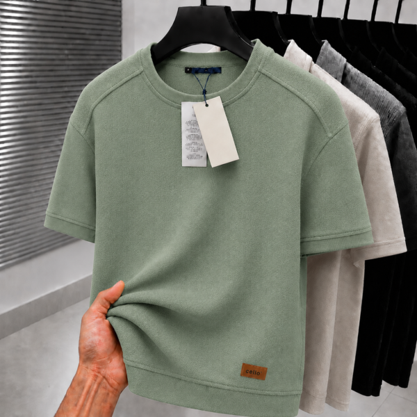 Premium Mock Neck (Lemon)