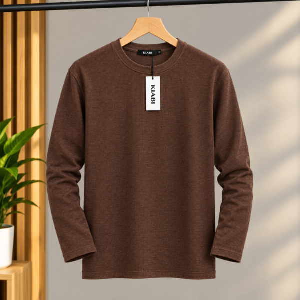 Waffle full sleeves (Coffee)