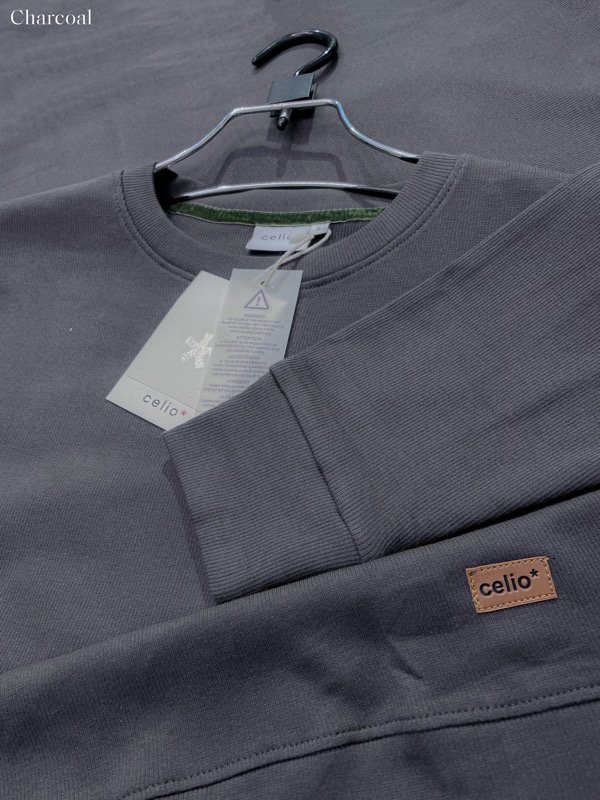 Celio Sweatshirt (Charcoal) - Image 2