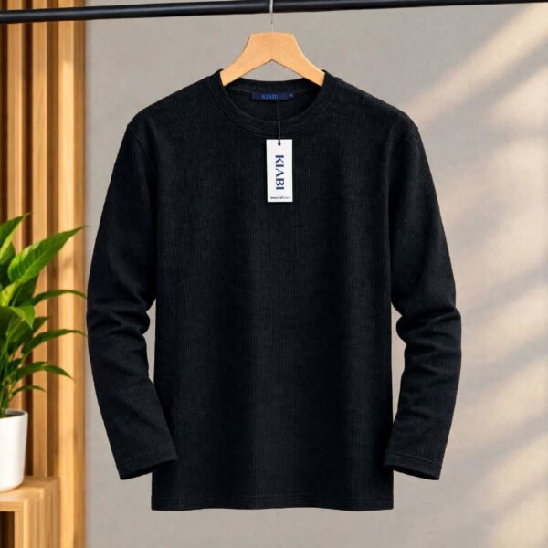 Waffle full sleeves (Black)