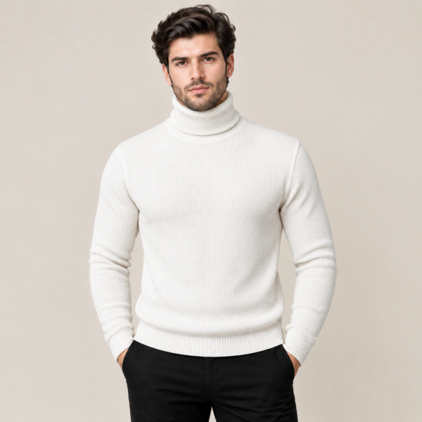 Turtle Neck (Cream)