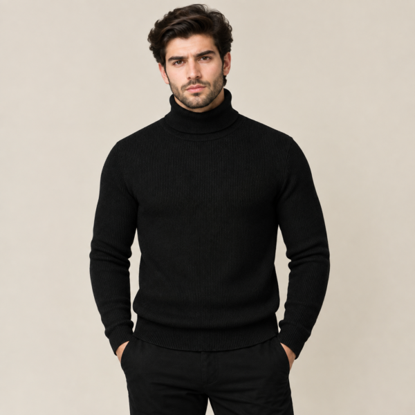 Turtle Neck (Black)