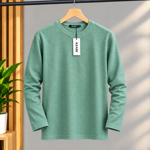 Waffle full sleeves (Lemon)